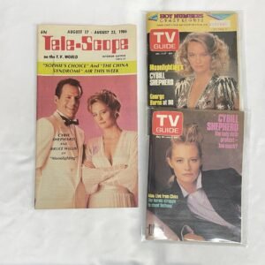 Moonlighting - TV Magazine Lot 2 - 3 issues from 1986-1987