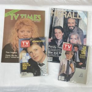 Family Ties - TV Magazine Lot 1 - 4 issues from 1985-1988