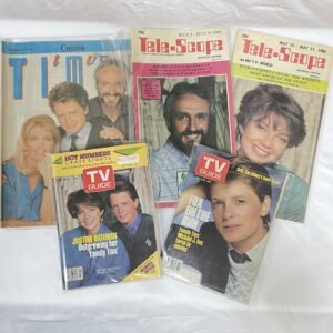 Family Ties - TV Magazine Lot 2 - 5 issues from 1985-1989