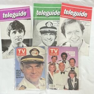 Love Boat - TV Magazine Lot 1 - 5 issues from 1979-1983