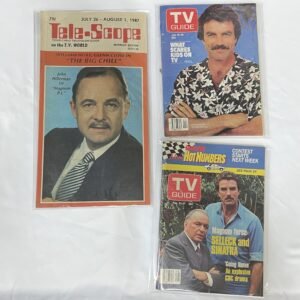 Magnum P.I. - TV Magazine Lot 1 - 3 issues from 1981-1987