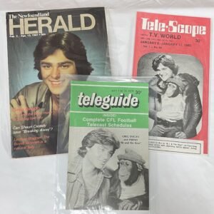 B.J. and the Bear - TV Magazine Lot of 3 issues from 1979-1981