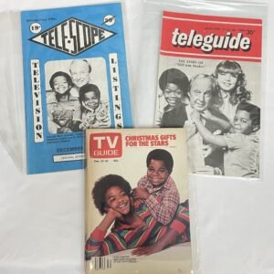 Diff’rent Strokes - TV Magazine Lot of 3 issues from 1978-1981