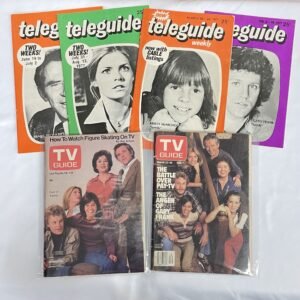 Family - TV Magazine Lot of 6 issues from 1977-1980