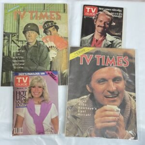 MASH - TV Magazine Lot  2 - 4 issues from 1979-1982
