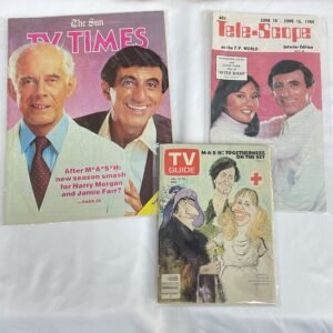 MASH - TV Magazine Lot  3 - 3 issues from 1980-1984