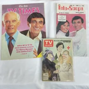 MASH - TV Magazine Lot  3 - 3 issues from 1980-1984
