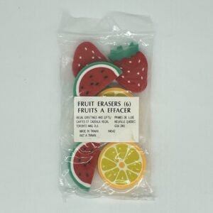 Vintage Fruit Erasers 1980s