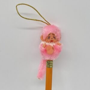 Monchhichi Pencil With Topper (pink)