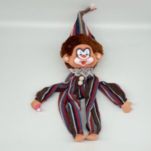 Monchhichi Corky Clown Doll