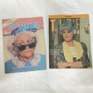 Golden Girls - TV Magazine Lot of 2 issues from 1986-1990