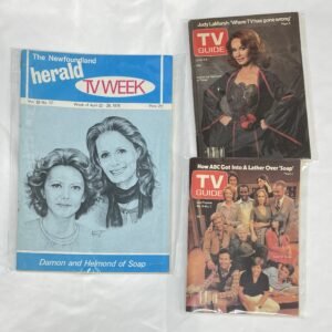 Falcon Crest - TV Magazine Lot of 4 issues from 1978-1979