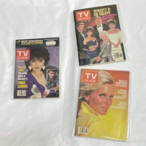 Dynasty - TV Magazine Lot 1 - 3 issues from 1981-1985