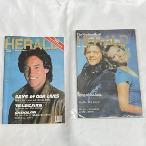 Young and the Restless - TV Magazine Lot of 2 issues from 1980-1990