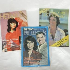 Dallas - TV Magazine Lot 1 - 3 issues from 1979-1986