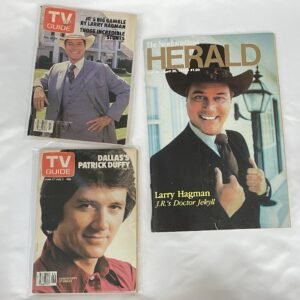 Dallas - TV Magazine Lot 2 - 3 issues from 1980-1982