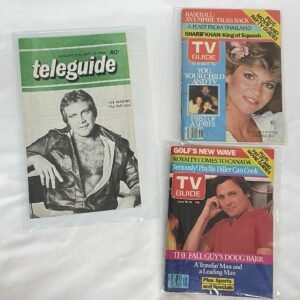 Fall Guy - TV Magazine Lot of 3 issues from 1982-1983