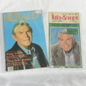 Matlock - TV Magazine Lot of 2 issues from 1987-1988