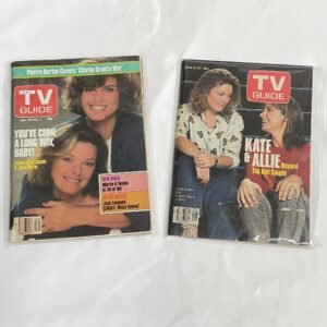 Kate & Allie - TV Magazine Lot of 2 issues from 1985-1986