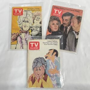 Maude - TV Magazine Lot of 3 issues from 1973-1975