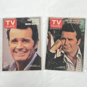 Rockford Files - TV Magazine Lot of 2 issues from 1975-1979