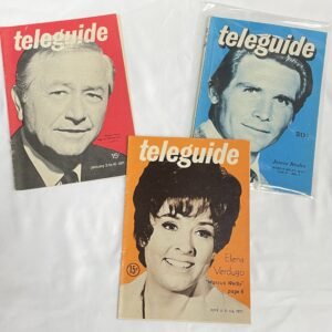 Marcus Welby, M.D. - TV Magazine Lot of 3 issues from 1971-1973
