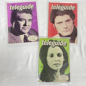 Toma - TV Magazine Lot of 3 issues from 1973-1974