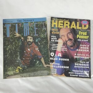 Fred Penner - TV Magazine Lot of 2 issues from 1989-1996