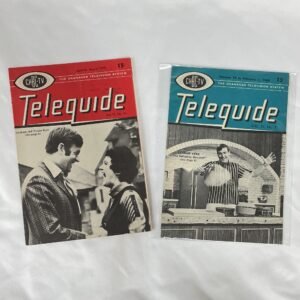 Galloping Gourmet - TV Magazine Lot of 2 issues from 1969-1970
