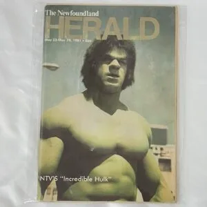 Incredible Hulk - TV Magazine from 1981