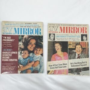 TV Radio Mirror - 2 issues from June 1972 and May 1973