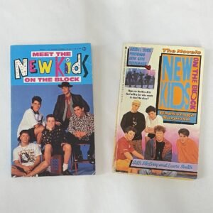 New Kids on the Block book lot of 2 from 1990