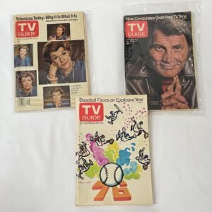 TV Guide Lot of 3 issues from 1976-1977
