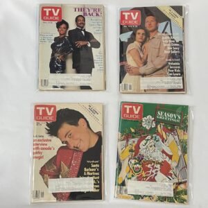 TV Guide Lot of 4 issues from 1989
