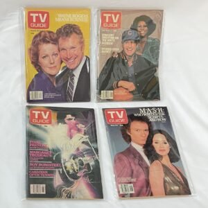 TV Guide Lot of 4 issues from 1980-1981