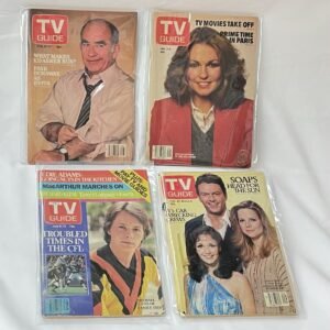 TV Guide Lot of 4 issues from 1981-1983