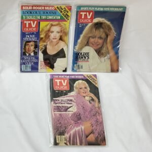 TV Guide Lot of 3 issues from 1982-1983