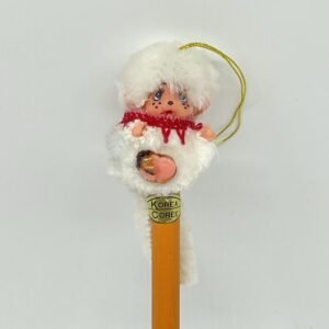 Monchhichi Pencil With Topper (white)