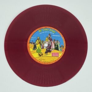 Record Guild of America - We Three Kings/Silent Night 7” red vinyl 78 RPM from 1950s