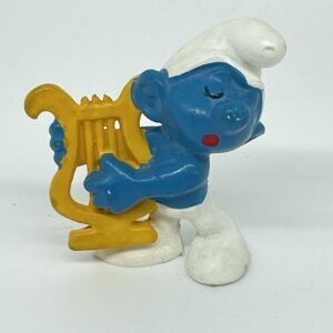 Smurfs - Vintage Harp Smurf Figurine #20070