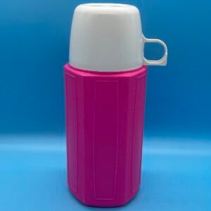Vintage Lunch Box Thermos Hot Pink