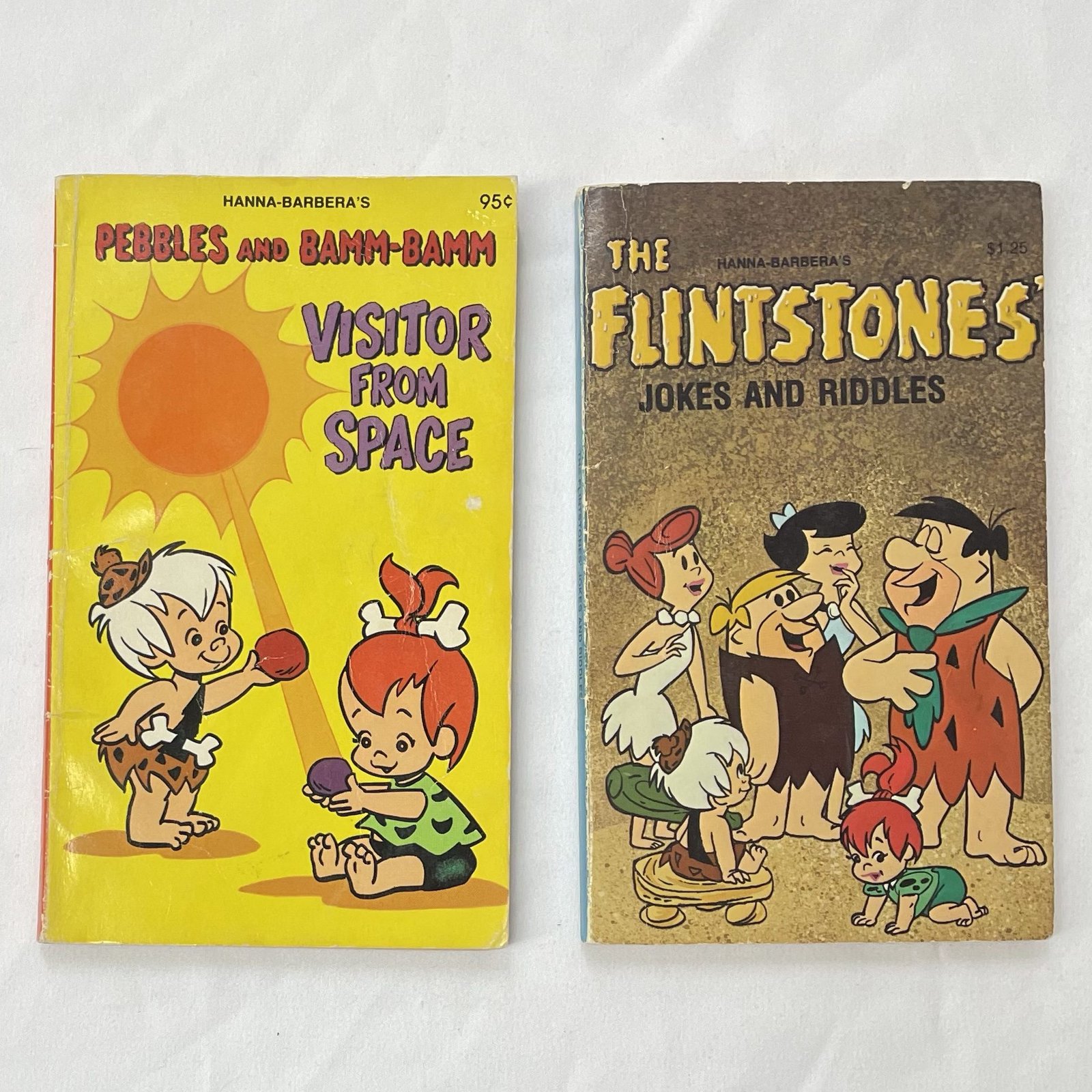 Flintstones pocketbook lot 1970s