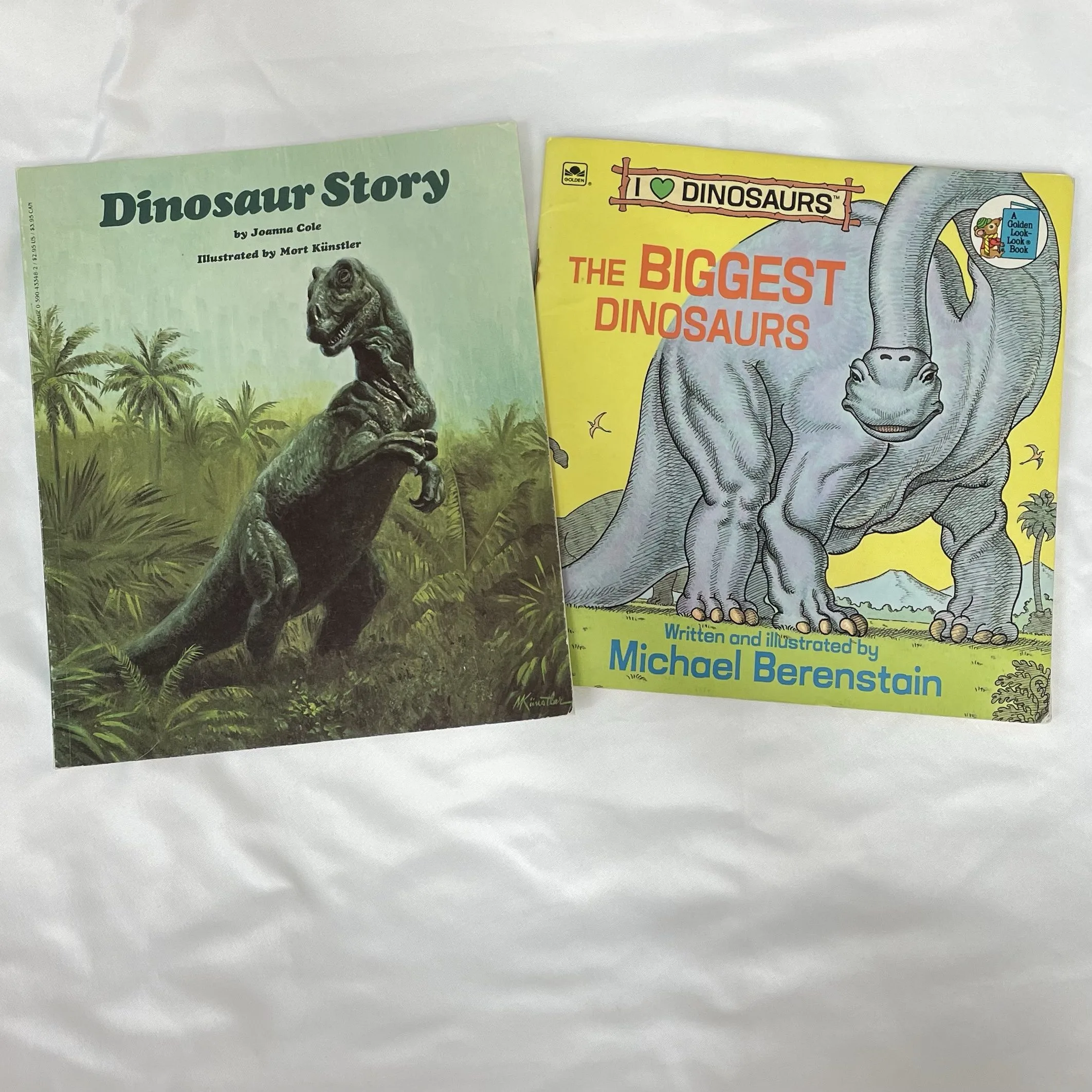 Dinosaur Picturebook Lot 1980s