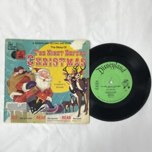 Night Before Christmas read-along book with record 1970