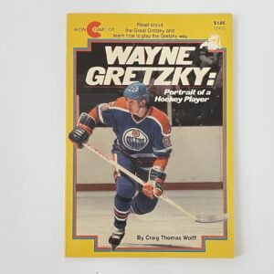 Wayne Gretzky- Portrait of a Hockey Player 1983 paperback