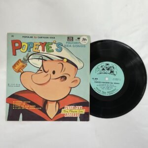 Popeye’s Favorite Sea Songs 7” 78rpm from 1960