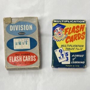 Flash card lot from 1960s