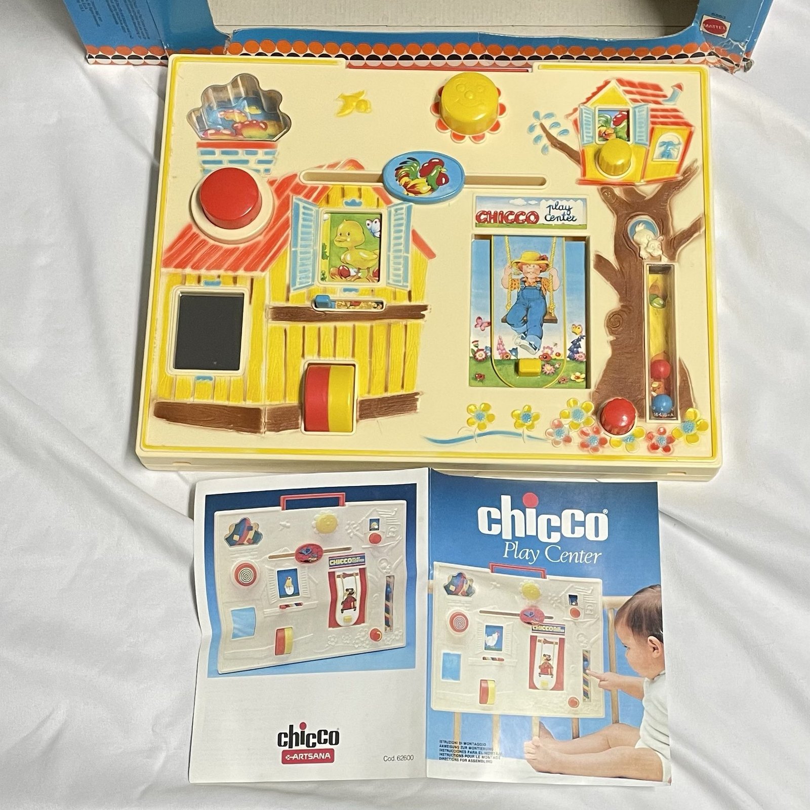 Chicco Activity Centre by Mattel 1983 in box - Image 2
