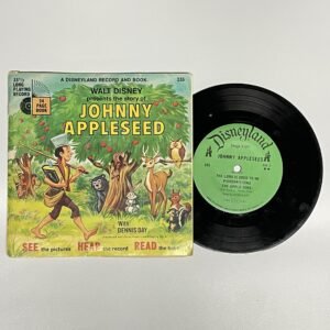 Johnny Appleseed read-along book with record