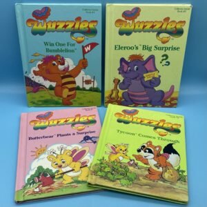Wuzzles Hardcover Book Lot 1984-1986